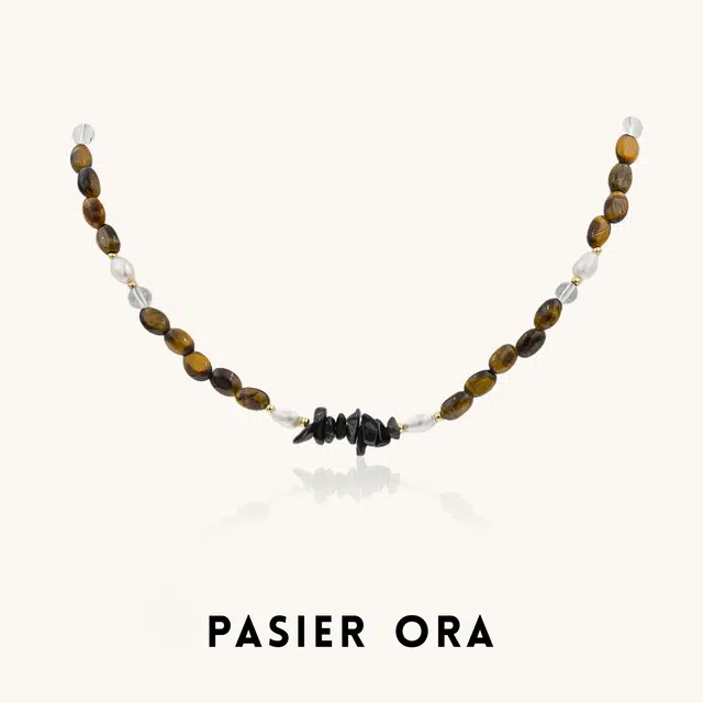 铂思亚 简约几何 树脂 项链 女款