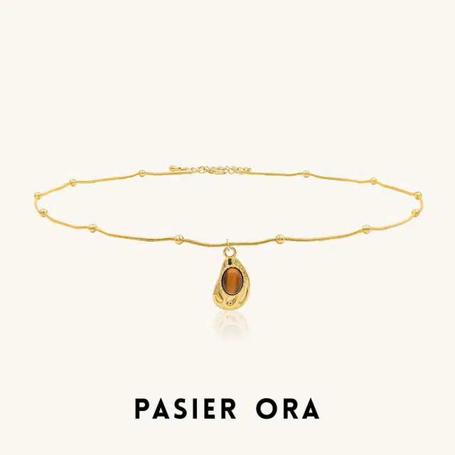 铂思亚 时尚百搭高级 树脂 项链 女款