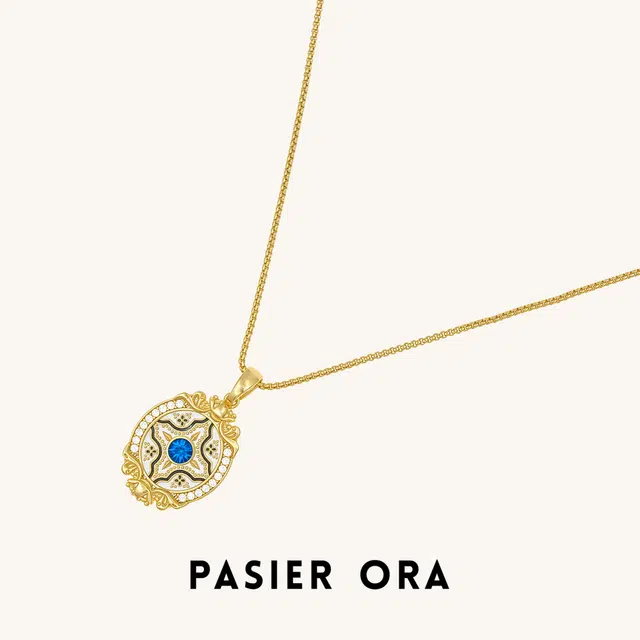 铂思亚 时尚百搭高级 合金 项链 女款