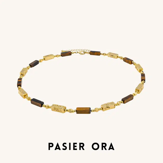 铂思亚 时尚百搭高级 树脂 项链 女款