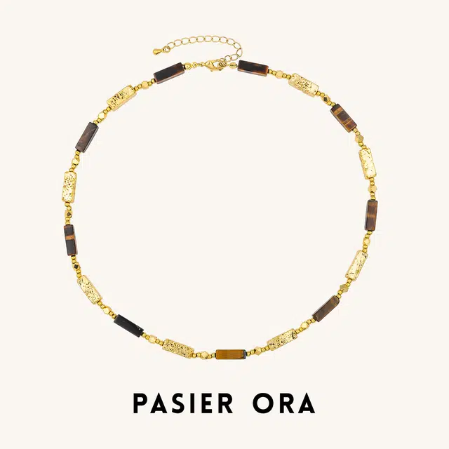 铂思亚 时尚百搭高级 树脂 项链 女款