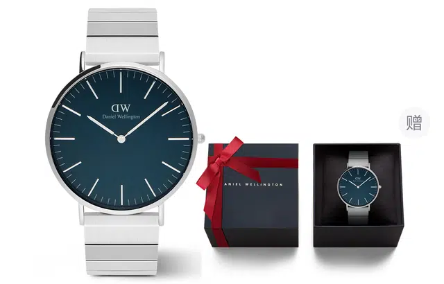 Daniel Wellington 40MM Blue Dial