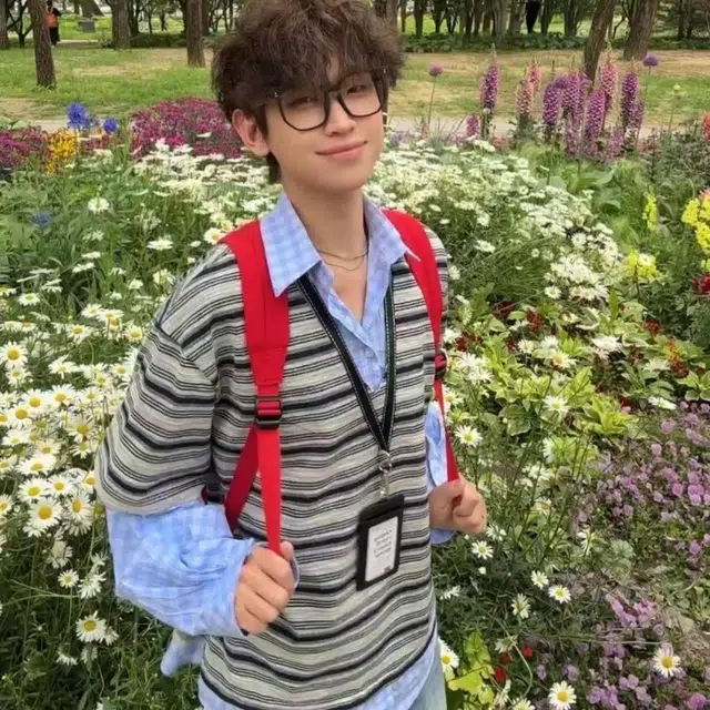 笔杏 韩系风格小众设计假两件条纹美式拼接潮牌痞帅时尚休闲宽松舒适百搭日常通勤欧式学院风港式上衣衬衫 男女同款