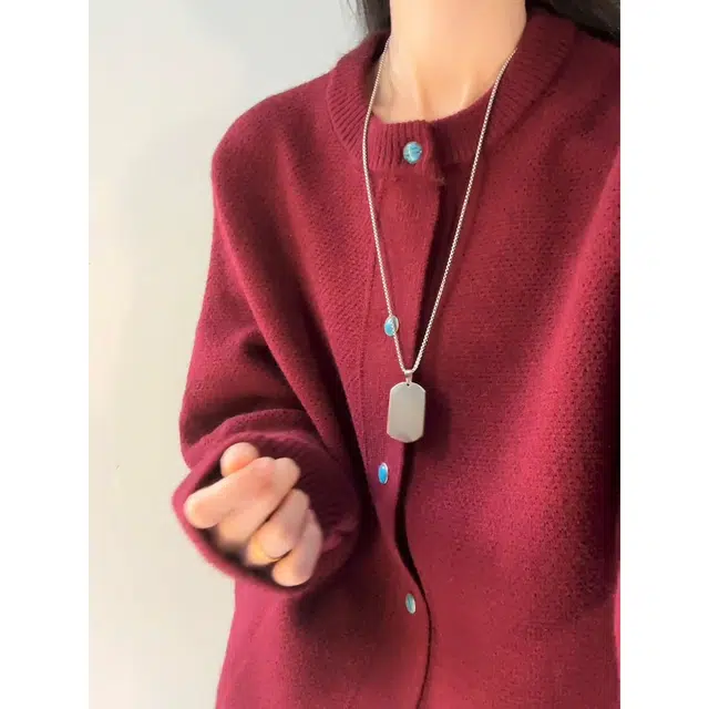 蛊惑 美式复古开衫外套秋冬高级感外穿毛线衣宽松休闲针织衫 男女同款