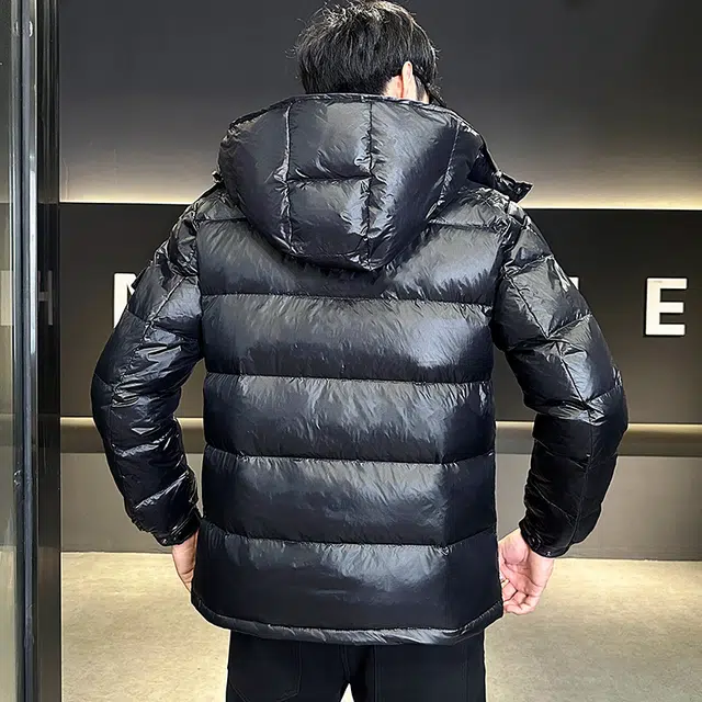 Reebok Detachable Hood Quilted Down Jacket