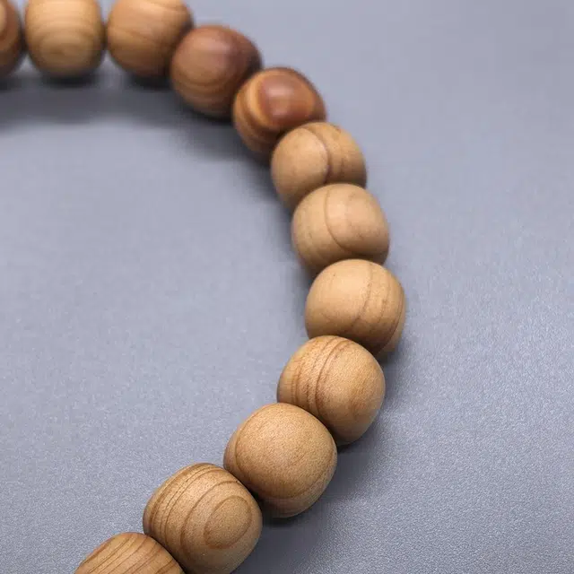 亮尊 新中式国潮好运连连进宝多财多运文玩 崖柏 手串 男女同款情侣款