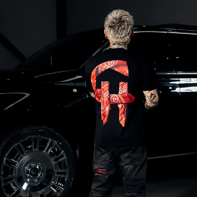 Couple Hunnid CH BandanaLogoT