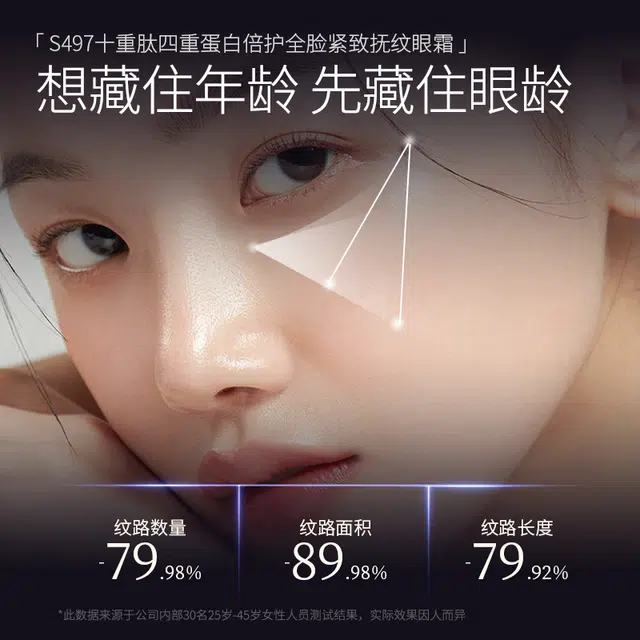玖瑟 十重肽四重蛋白倍护全脸紧致眼霜 淡纹紧致