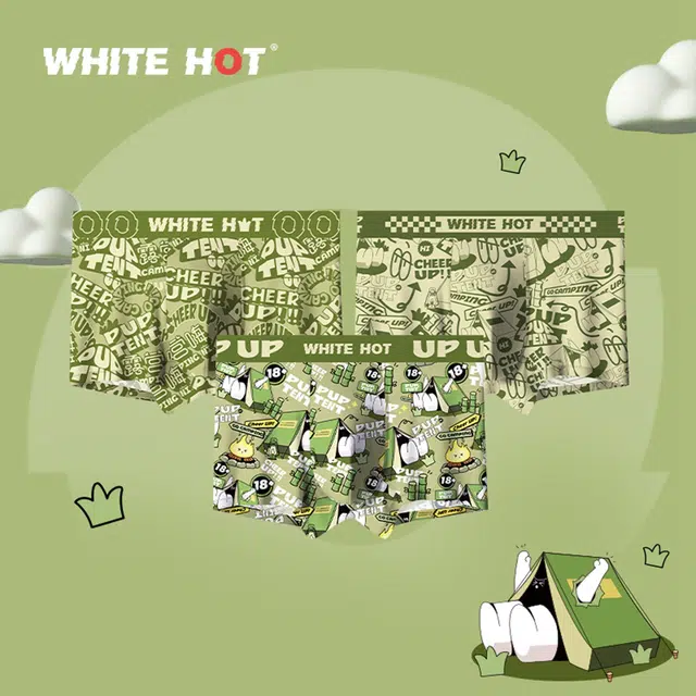 WHITE HOT PUP TENT