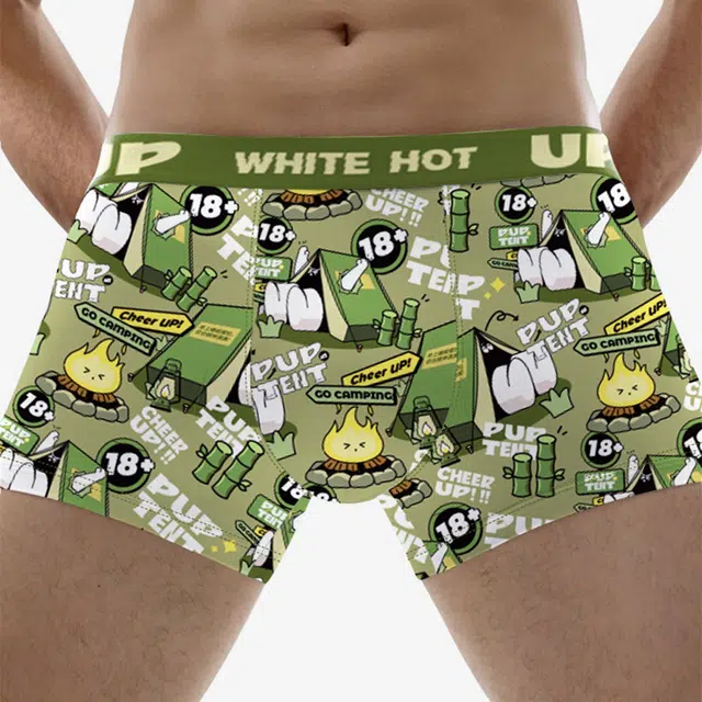 WHITE HOT PUP TENT
