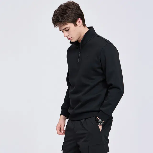 Dancing Wolf Half-Zip Sweatshirt