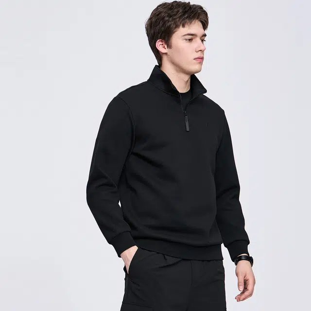 Dancing Wolf Half-Zip Sweatshirt