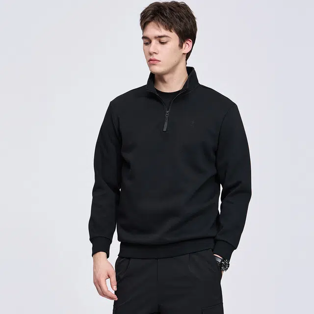 Dancing Wolf Half-Zip Sweatshirt
