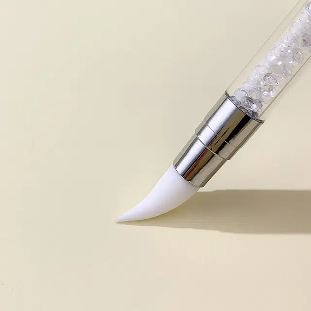 计轩 硅胶笔多功能双头涂抹美甲工具笔 美观便捷魔镜粉按压贴纸雕花调胶渐变