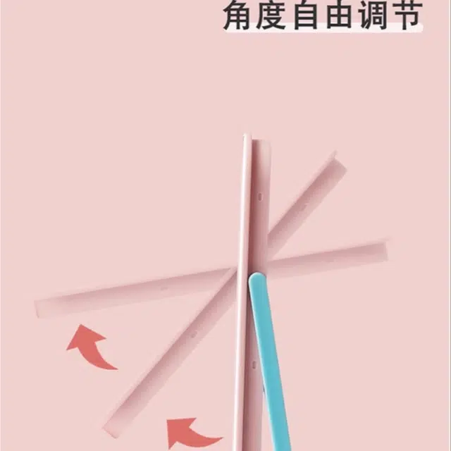 计轩 方形挂立两用支架镜子化妆工具 便携