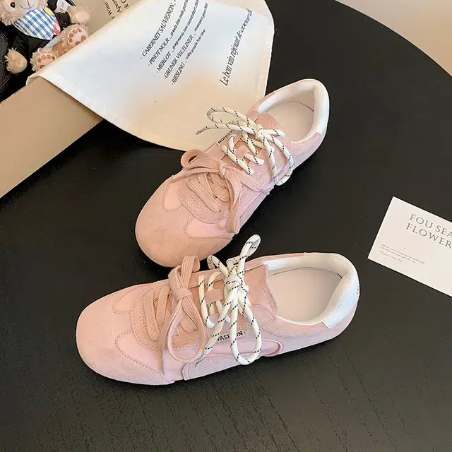 猪皮 猪八革简约经典舒适透气复古百搭 减震吸汗增高 低帮 生活休闲鞋 女款