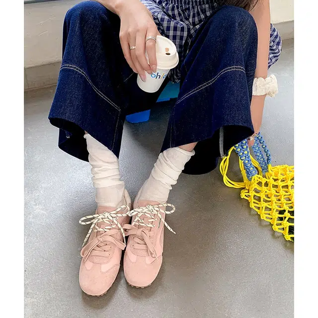 猪皮 猪八革简约经典舒适透气复古百搭 减震吸汗增高 低帮 生活休闲鞋 女款