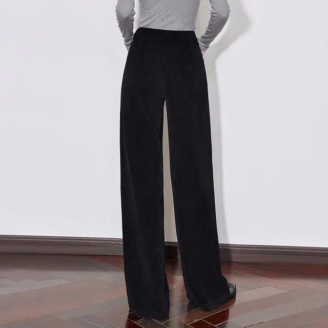 初语 口袋通勤简约休闲裤 女款