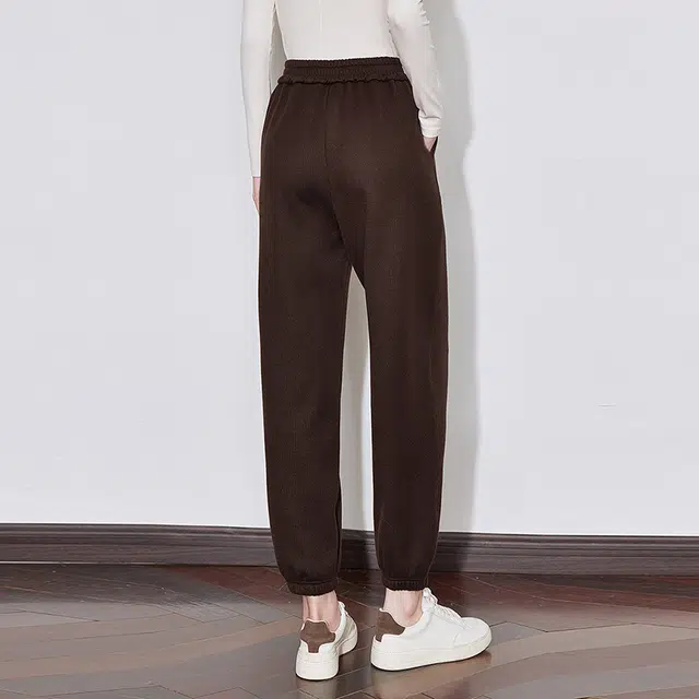 初语 口袋简约通勤休闲裤 女款