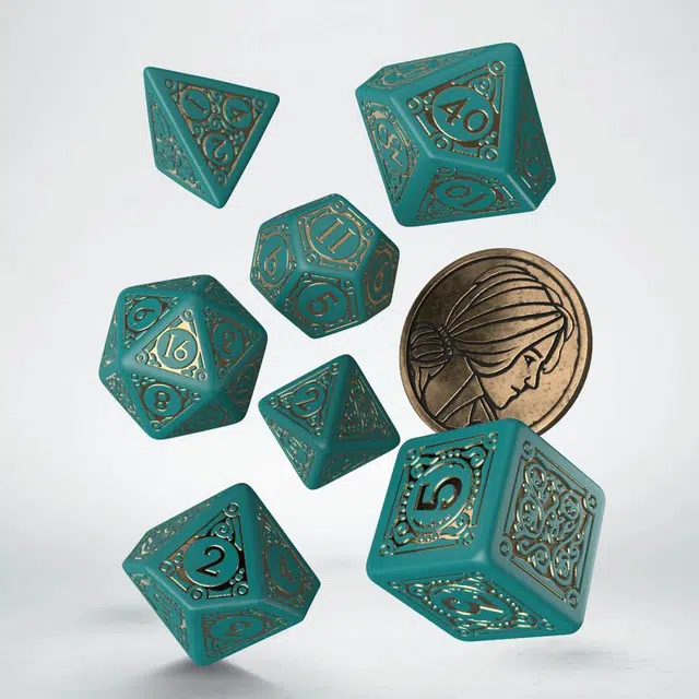 The Witcher Dice Set Triss The Beautiful Healer