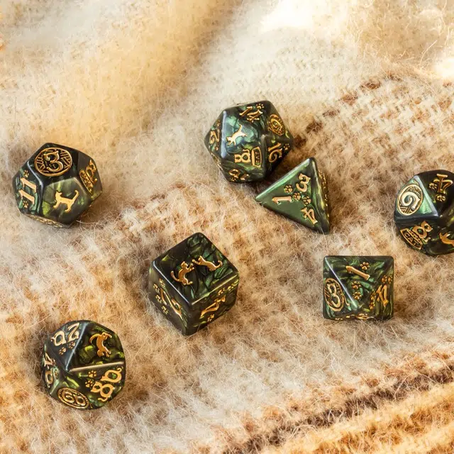 CATS Dice Set Pixel
