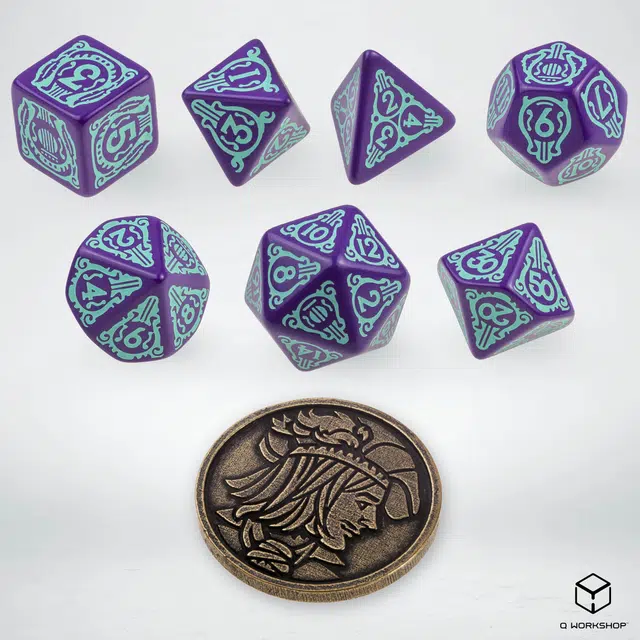 The Witcher Dice Set. Dandelion - Half a Century of Poetry