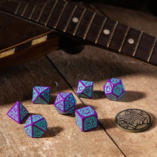 The Witcher Dice Set. Dandelion - Half a Century of Poetry