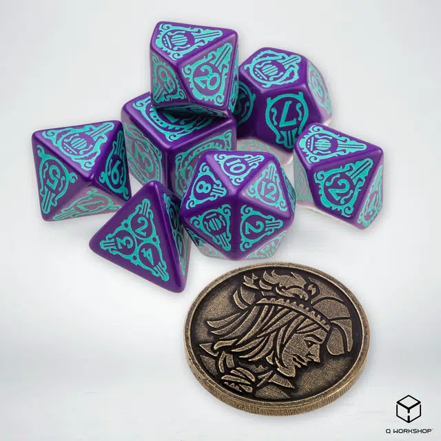 The Witcher Dice Set. Dandelion - Half a Century of Poetry