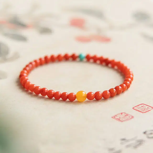 翠雅金楼 新中式满肉柿子手饰 国风转运珠温婉大气如意水逆退散能量满满 通勤百搭气质优雅#好运 玛瑙 手串 男女同款情侣款