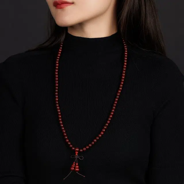 翠雅金楼 简约新中式国风木 檀木 手串 男女同款情侣款 檀木