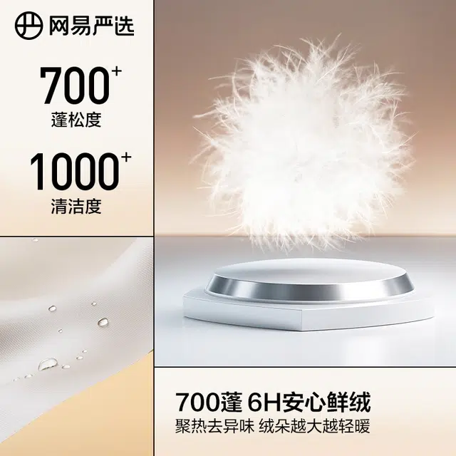 网易严选 三防零压纯色轻型保暖立领羽绒服外套 男女同款