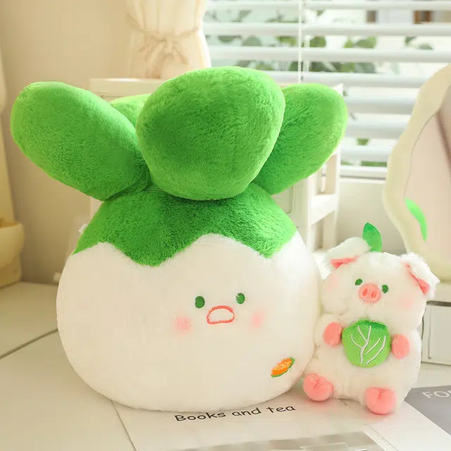 嗷嗷熊 白菜猪 玩偶 毛绒公仔