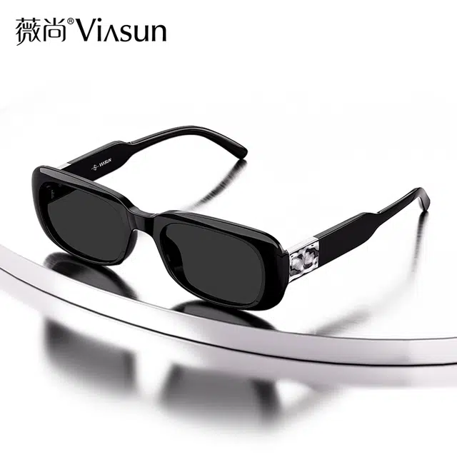 薇尚 个性潮流显脸小瘦脸立体轮廓高端品质时尚 长方形 太阳眼镜 男女同款情侣款