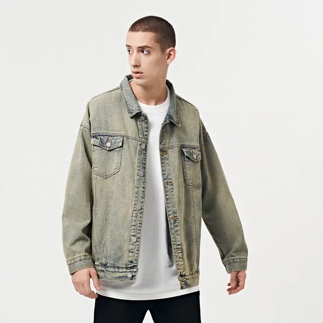 YearnObtainRainbow Denim Jacket