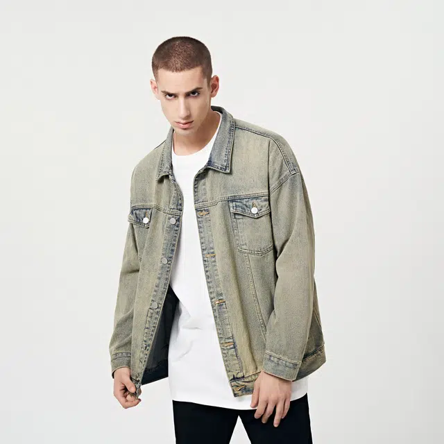 YearnObtainRainbow Denim Jacket