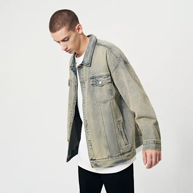 YearnObtainRainbow Denim Jacket