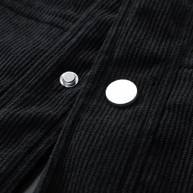 羽浅 春秋季潮牌美式灯芯绒休闲外套时尚复古百搭工装开衫上衣服夹克 男款