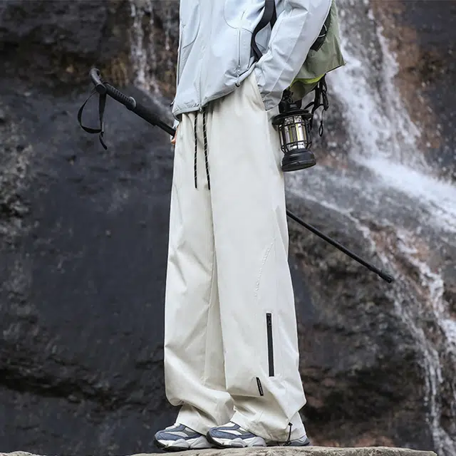 羽浅 山系户外登山机能裤徒步直筒长裤子休闲裤 男女同款