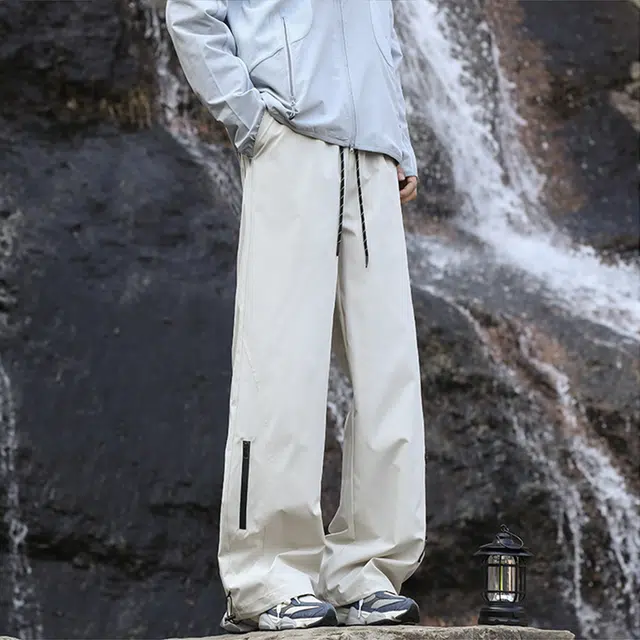 羽浅 山系户外登山机能裤徒步直筒长裤子休闲裤 男女同款