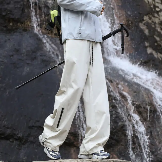 羽浅 山系户外登山机能裤徒步直筒长裤子休闲裤 男女同款