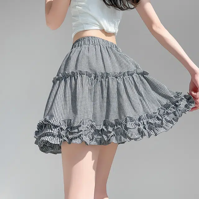 水中花 通勤简约舒适百搭时尚休闲短裙 女款