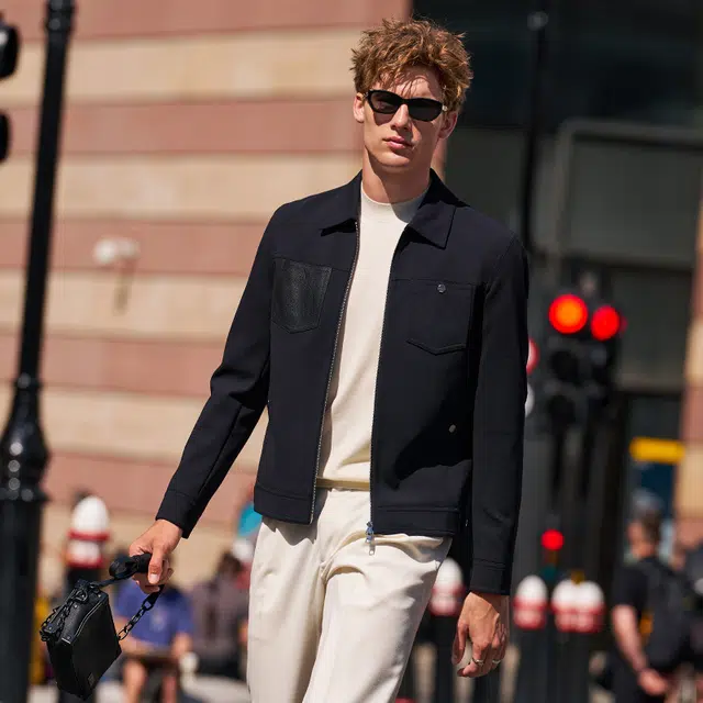 布先生 经典翻领多口袋纯色常规标准青春活力风夹克 男款