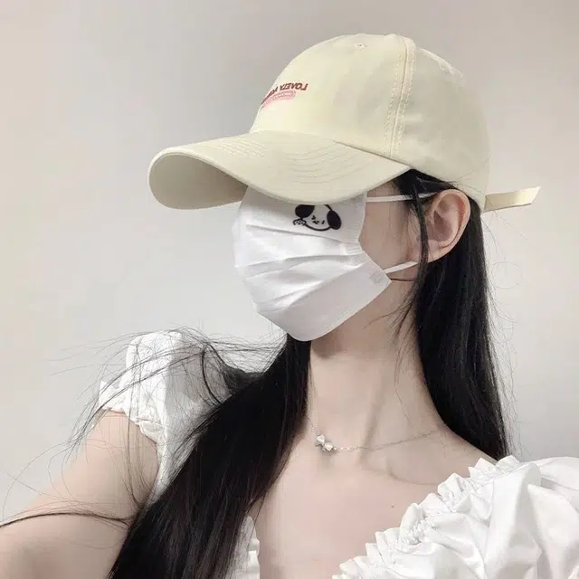 冠辉 夏季时尚小熊字母刺绣韩版休闲透气登山帽弯檐韩版百搭时尚网红显脸小遮阳 棉 鸭舌帽 男女同款情侣款