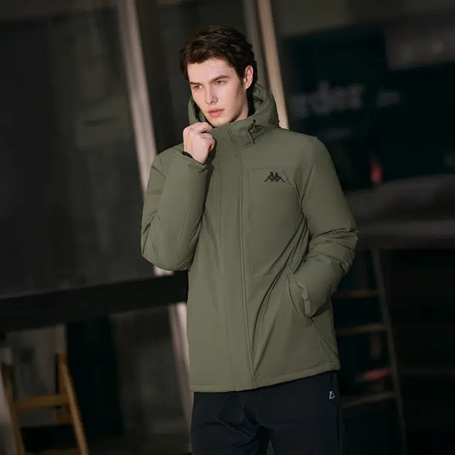 Kappa Essentials Hoodie Down Jacket