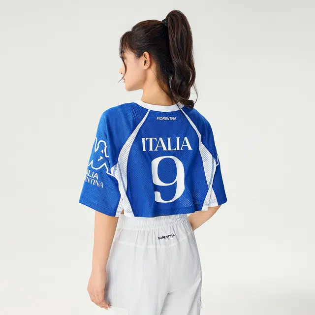 Kappa V-Neck Breathable Letter Tee