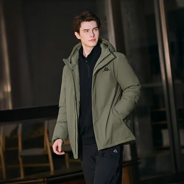 Kappa Essentials Hoodie Down Jacket