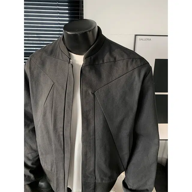 唐启 秋季高级感短款工装外套痞帅棒球服美式红内解构飞行夹克 男女同款