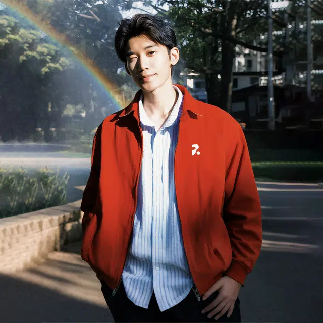 唐启 美式复古工装短款哈灵顿外套秋季休闲翻领棒球服衬衫夹克 男女同款