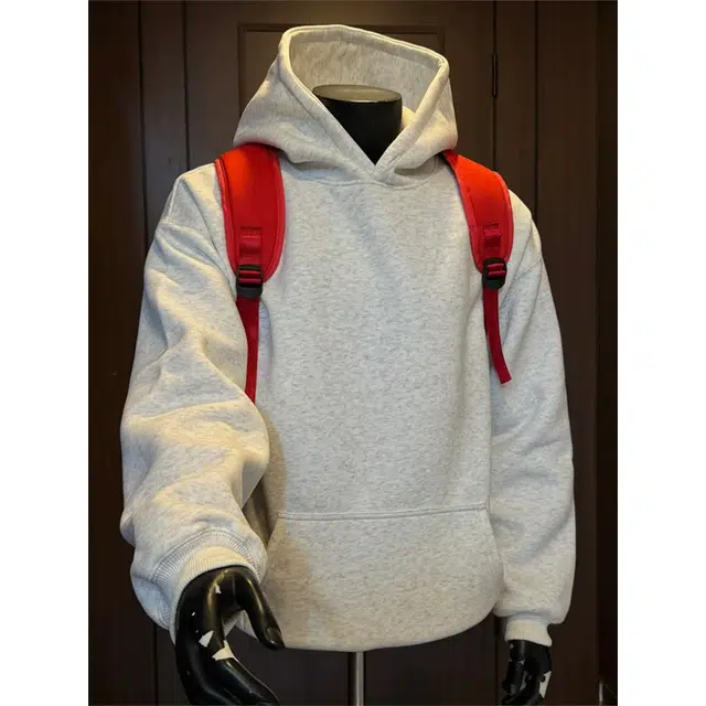 唐启 美式复古秋季舒适卫衣 男女同款