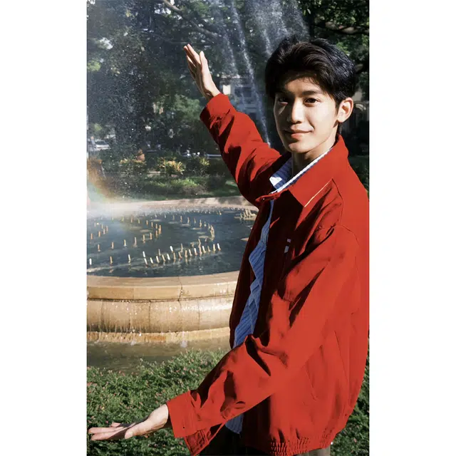 唐启 美式复古工装短款哈灵顿外套秋季休闲翻领棒球服衬衫夹克 男女同款